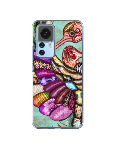 Xiaomi 12T/12T Pro Case Peacock Multicolor Bird - Maximilian San