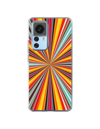 Coque Xiaomi 12T/12T Pro Horizon Bandes Multicolores - Maximilian San