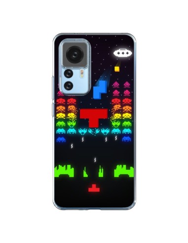 Xiaomi 12T/12T Pro Case Invatris Space Invaders Tetris Jeu - Maximilian San