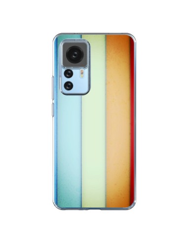 Cover Xiaomi 12T/12T Pro Linee Verticali Geometria - Maximilian San