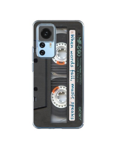 Cover Xiaomi 12T/12T Pro Cassette Words K7 - Maximilian San