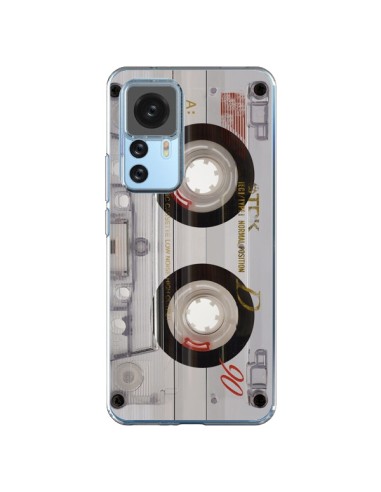 Cover Xiaomi 12T/12T Pro Cassette Trasparente K7 - Maximilian San