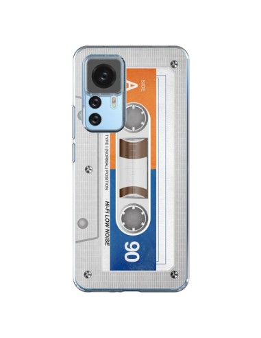 Cover Xiaomi 12T/12T Pro Bianco Cassette K7 - Maximilian San