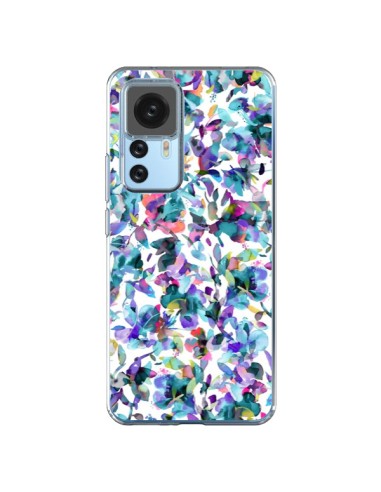 Cover Xiaomi 12T/12T Pro Aquatic Fiori Blu - Ninola Design