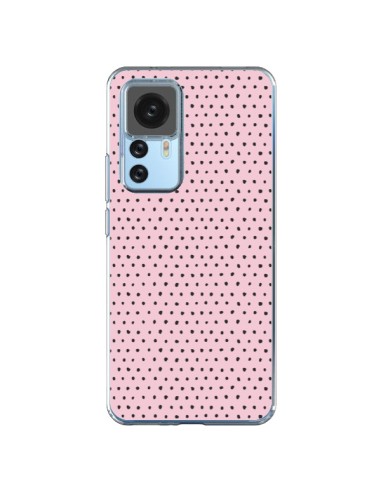 Coque Xiaomi 12T/12T Pro Artsy Dots Pink - Ninola Design