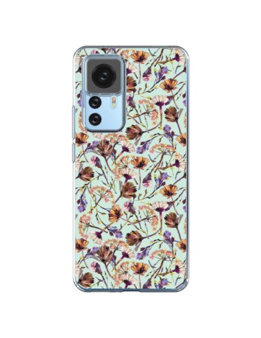 Xiaomi 12T/12T Pro Case Dry Blue Flowers - Ninola Design