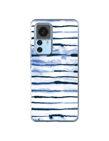 Cover Xiaomi 12T/12T Pro Electric Lines Bianco - Ninola Design