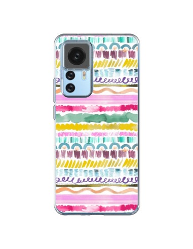 Coque Xiaomi 12T/12T Pro Garlands Tribal - Ninola Design