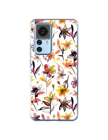 Cover Xiaomi 12T/12T Pro Ink Bleeding Dots Rosa - Ninola Design