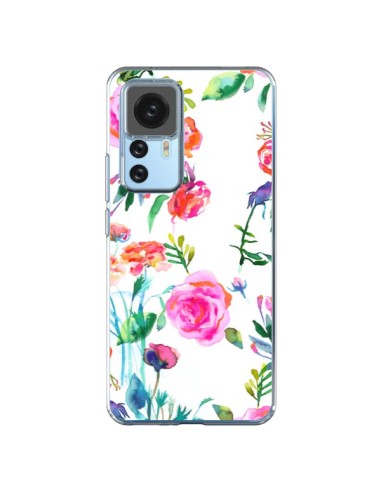 Cover Xiaomi 12T/12T Pro Pioggia Nuvole Blu - Ninola Design