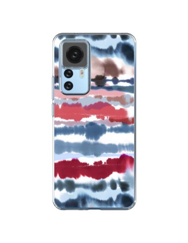 Cover Xiaomi 12T/12T Pro Smoky Marble Watercolor Scuro - Ninola Design