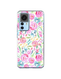 Xiaomi 12T/12T Pro Case Speckled WaterColor Pink - Ninola Design