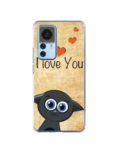 Cover Xiaomi 12T/12T Pro Gatto Carino - Nico