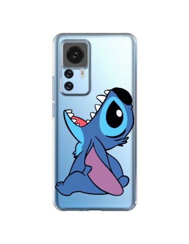 Coque Xiaomi 12T/12T Pro Stitch de Lilo et Stitch Transparente