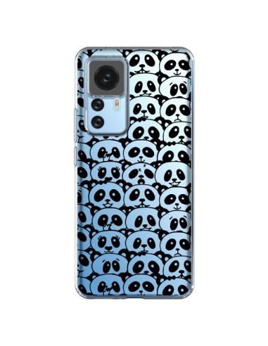 Coque Xiaomi 12T/12T Pro Panda Par Milliers Transparente - Nico