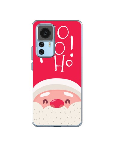 Cover Xiaomi 12T/12T Pro Babbo Natale Oh Oh Oh Rosso - Nico