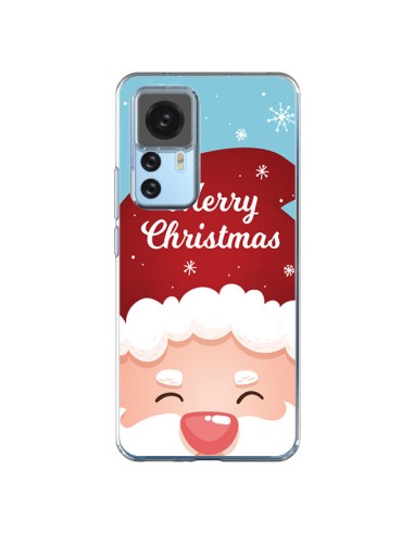 Cover Xiaomi 12T/12T Pro Cappello di Babbo Natale Merry Christmas - Nico