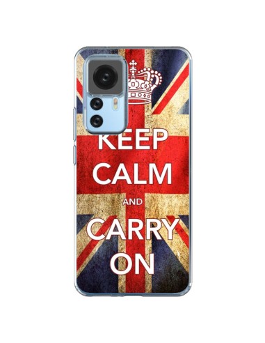Cover Xiaomi 12T/12T Pro Keep Calm and Carry On - Nico