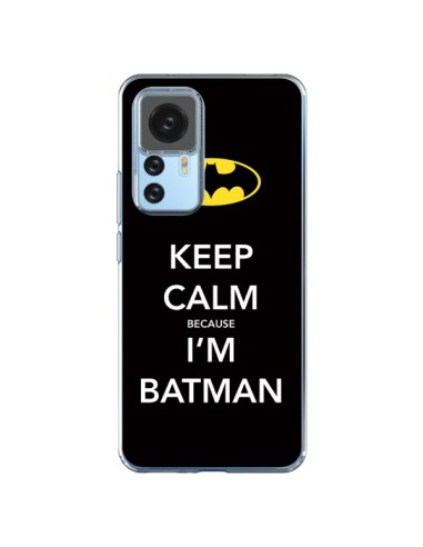 Coque Xiaomi 12T/12T Pro Keep Calm because I'm Batman - Nico