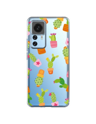 Xiaomi 12T/12T Pro Case Cactus Colorful Clear - Nico