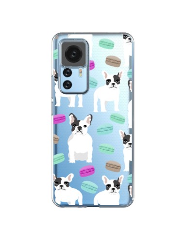 Xiaomi 12T/12T Pro Case Dog Bulldog Macarons Clear - Pet Friendly