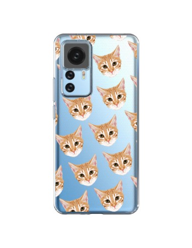 Coque Xiaomi 12T/12T Pro Chats Beige Transparente - Pet Friendly