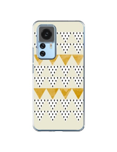 Cover Xiaomi 12T/12T Pro Triangoli Oro - Pura Vida