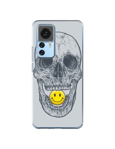 Xiaomi 12T/12T Pro Case Smiley Face Skull - Rachel Caldwell