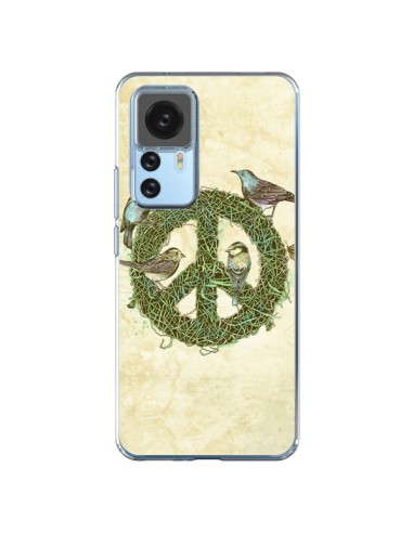 Cover Xiaomi 12T/12T Pro Peace and Love Natura Uccelli - Rachel Caldwell