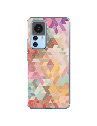 Cover Xiaomi 12T/12T Pro Azteco Pattern Triangolo - Rachel Caldwell