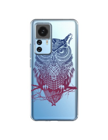 Coque Xiaomi 12T/12T Pro Hibou Chouette Owl Transparente - Rachel Caldwell