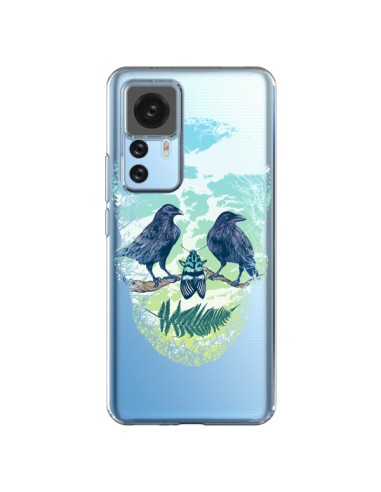 Cover Xiaomi 12T/12T Pro Teschio Natura Trasparente - Rachel Caldwell