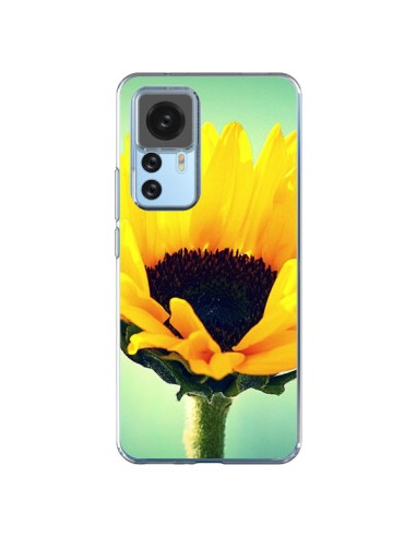 Cover Xiaomi 12T/12T Pro Girasoli Zoom Fiori - R Delean