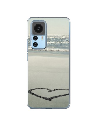 Xiaomi 12T/12T Pro Case Heart Beach Summer Sand Love - R Delean