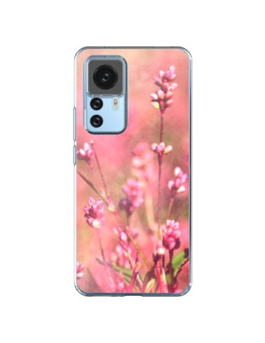 Cover Xiaomi 12T/12T Pro Fiori boccioli Rosa - R Delean