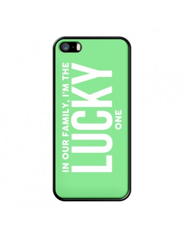 Coque In our family i'm the Lucky one pour iPhone 5 et 5S - Jonathan Perez