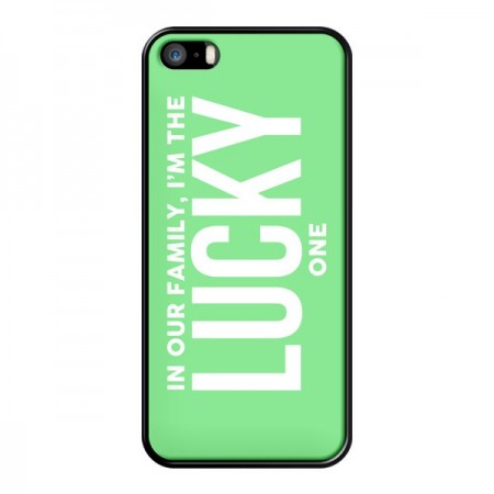 Coque In our family i'm the Lucky one pour iPhone 5 et 5S - Jonathan Perez