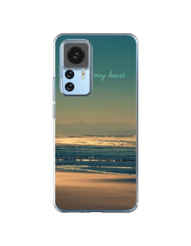 Coque Xiaomi 12T/12T Pro Be still my heart Mer Sable Beach Ocean - R Delean