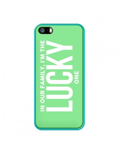 Coque In our family i'm the Lucky one pour iPhone 5 et 5S - Jonathan Perez