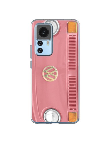 Cover Xiaomi 12T/12T Pro Groovy Van Hippie VW Rosa - R Delean