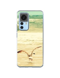 Coque Xiaomi 12T/12T Pro Mouette Mer Ocean Sable Plage Paysage - R Delean
