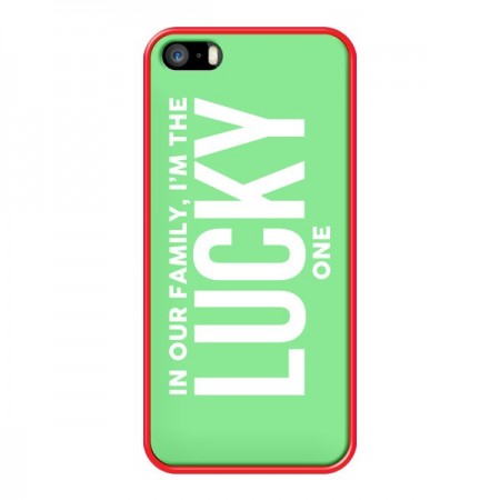 Coque In our family i'm the Lucky one pour iPhone 5 et 5S - Jonathan Perez