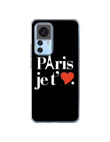 Cover Xiaomi 12T/12T Pro Paris je t'aime - Rex Lambo