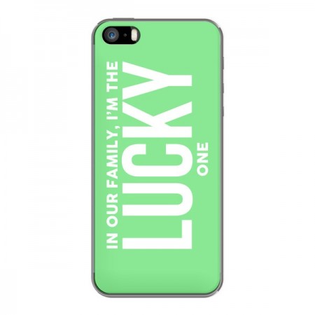 Coque In our family i'm the Lucky one pour iPhone 5 et 5S - Jonathan Perez