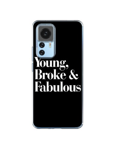 Xiaomi 12T/12T Pro Case Young, Broke & Fabulous - Rex Lambo