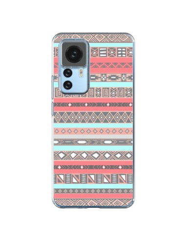 Cover Xiaomi 12T/12T Pro Azteco Aztec Rosa Pastello - Rex Lambo