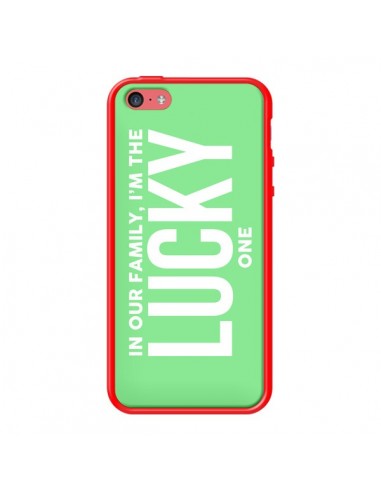 Coque In our family i'm the Lucky one pour iPhone 5C - Jonathan Perez