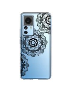 Xiaomi 12T/12T Pro Case Triple Mandala Black Clear - Sylvia Cook