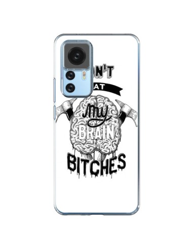 Xiaomi 12T/12T Pro Case Don't eat my brain Bitches White - Senor Octopus