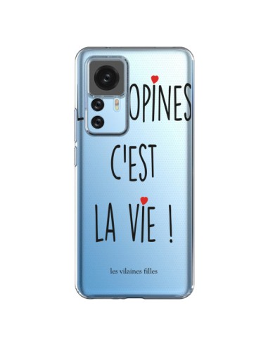 Xiaomi 12T/12T Pro Case Girlfriends are life Clear - Les Vilaines Filles